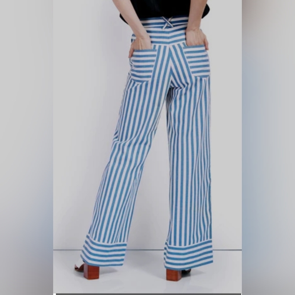 Rachel Antonoff wide leg pants, sz 26 - Picture 3 of 3